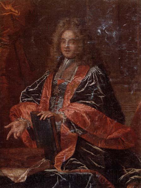 unknow artist Portrait of a man,said to be joseph-jean-baptiste fleuriau,seigneur d armenonville,garde des sceaux